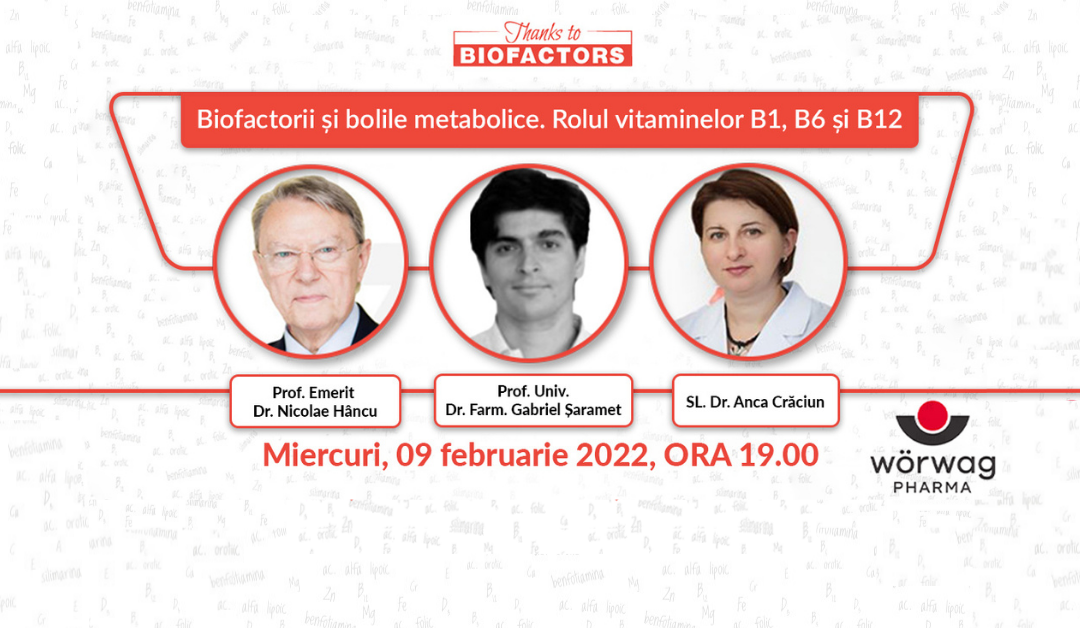 Biofactorii și bolile matabolice – Rolul vitaminelor