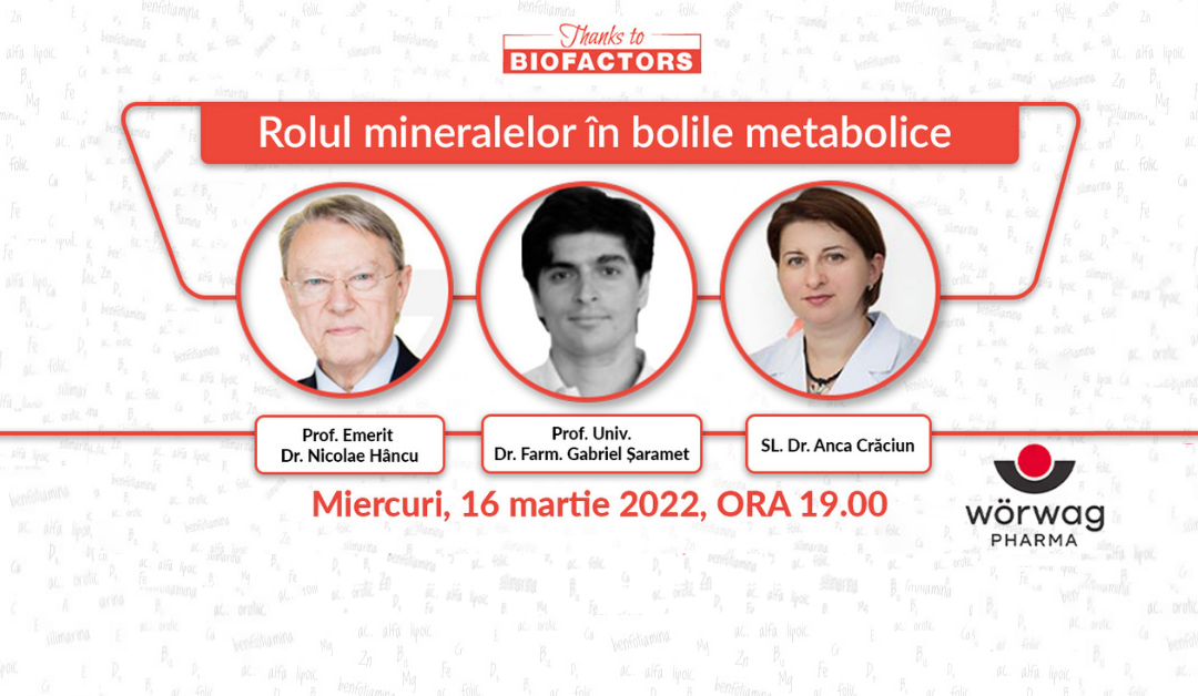 Biofactorii și bolile metabolice: Rolul mineralelor esențiale